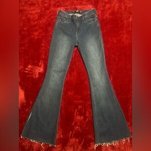 Hollister Dark Gray Flare Jeans
